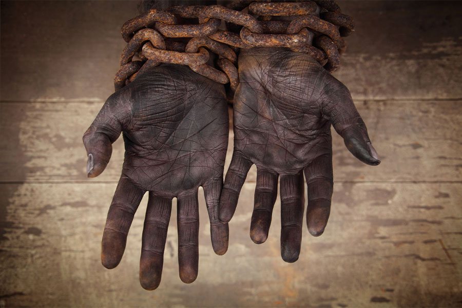 Kölelik ticareti, sadece erkekler değil, kadınlar ve çocuklar ilede yapıldı
