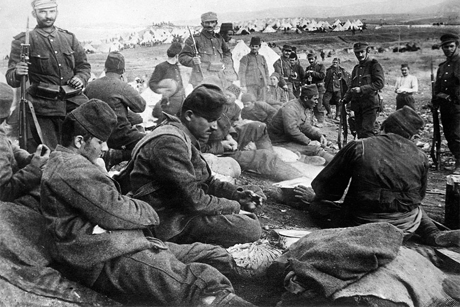 Birinci Balkan Savası, esir düşen Türk askerleri