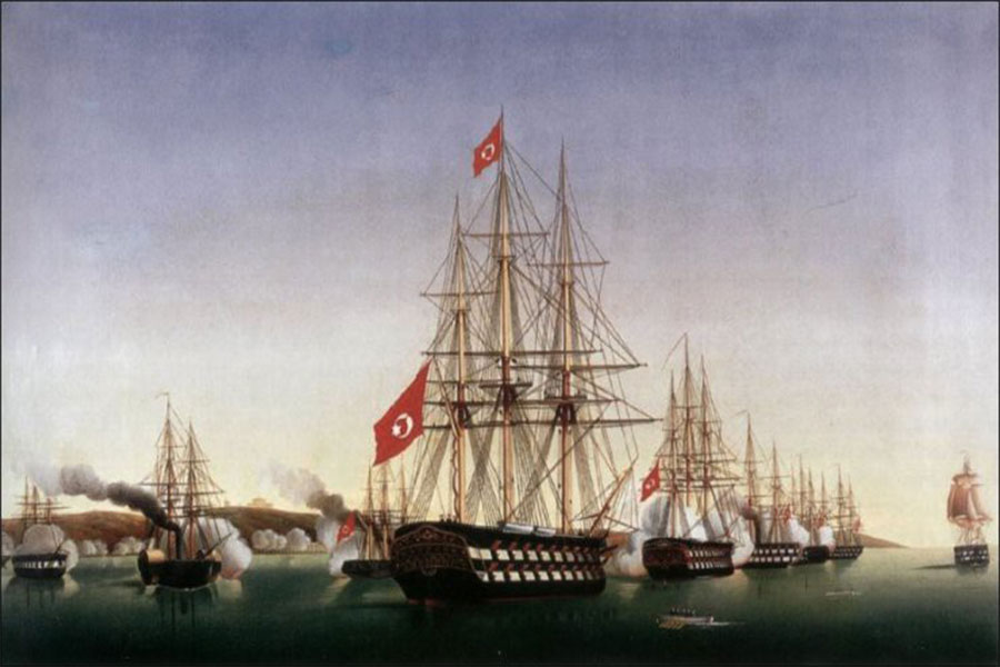 Osmanlı ilk deniz savaşını, Venedik güçlerine karşı kaybetmiştir. 