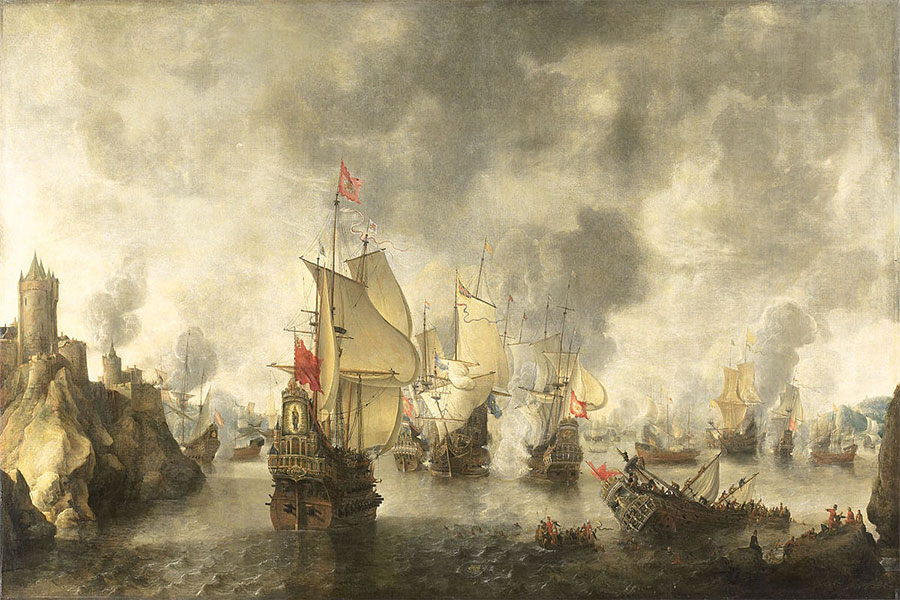 Osmanlı ilk deniz savaşı 1416 yılında, Venediklilere karşı gerçekleşti.